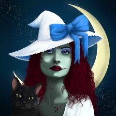 Witch Digital Art