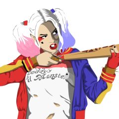 Harley Quinn Vector Art